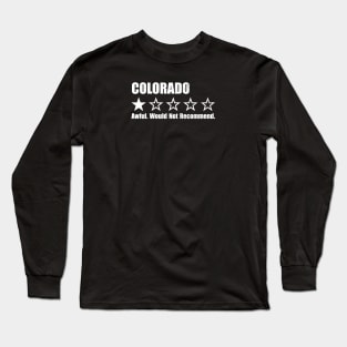 Colorado One Star Review Long Sleeve T-Shirt